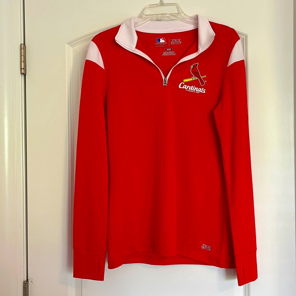 St. Louis Cardinals Quarter Zip shirt